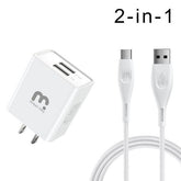 2 - in - 1 Travel Charger with 6FT USB - C CableMyBat Pro